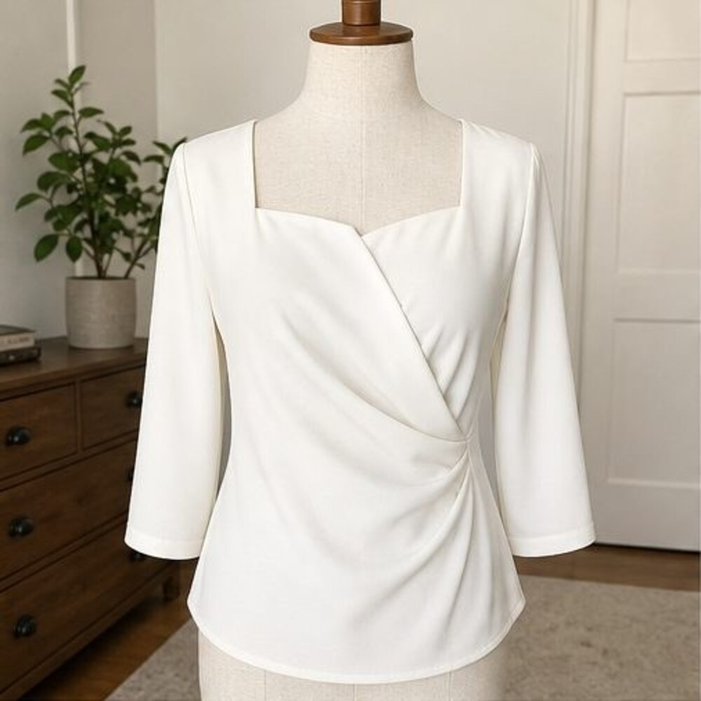 Ivory Tunic Blouse